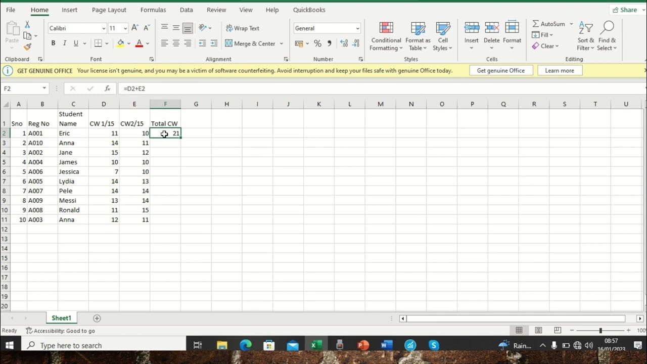 How to use Excel sheets in Microsoft Excel - YouTube