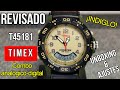 Timex Expedition Trail T45181 reloj de explorador combo analógico digital, bisel giratorio (ESPAÑOL)