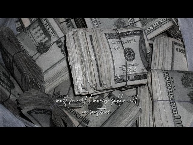 ╭ most powerful money subliminal in existence ╮