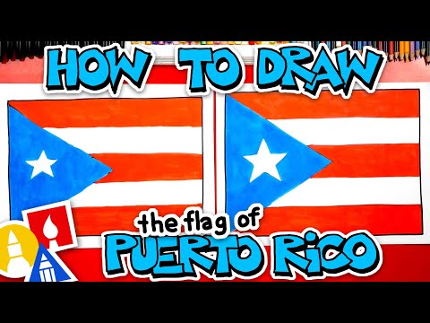 How To Draw The Puerto Rico Flag