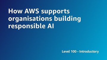 AWS Summit ANZ 2022 - How AWS supports organisations building responsible AI  (SCI1)