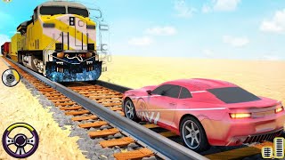 Train Car Derby domination Simulator || Racing car games screenshot 5