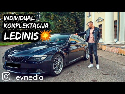 BMW 635d e63: Individual komplektacija - Ledinis / Apžvalga #3