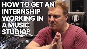 How To Get An Internship Working In A Music Studio?