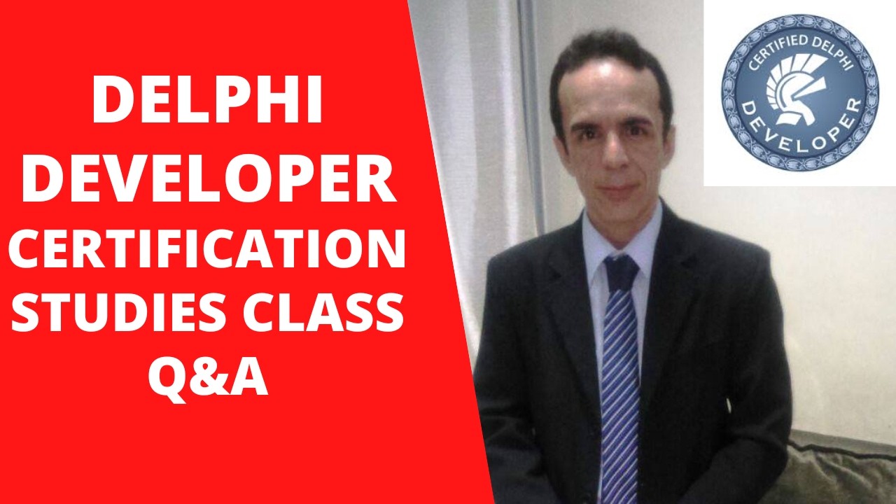 Delphi Developer Certification Classes Q&A - YouTube