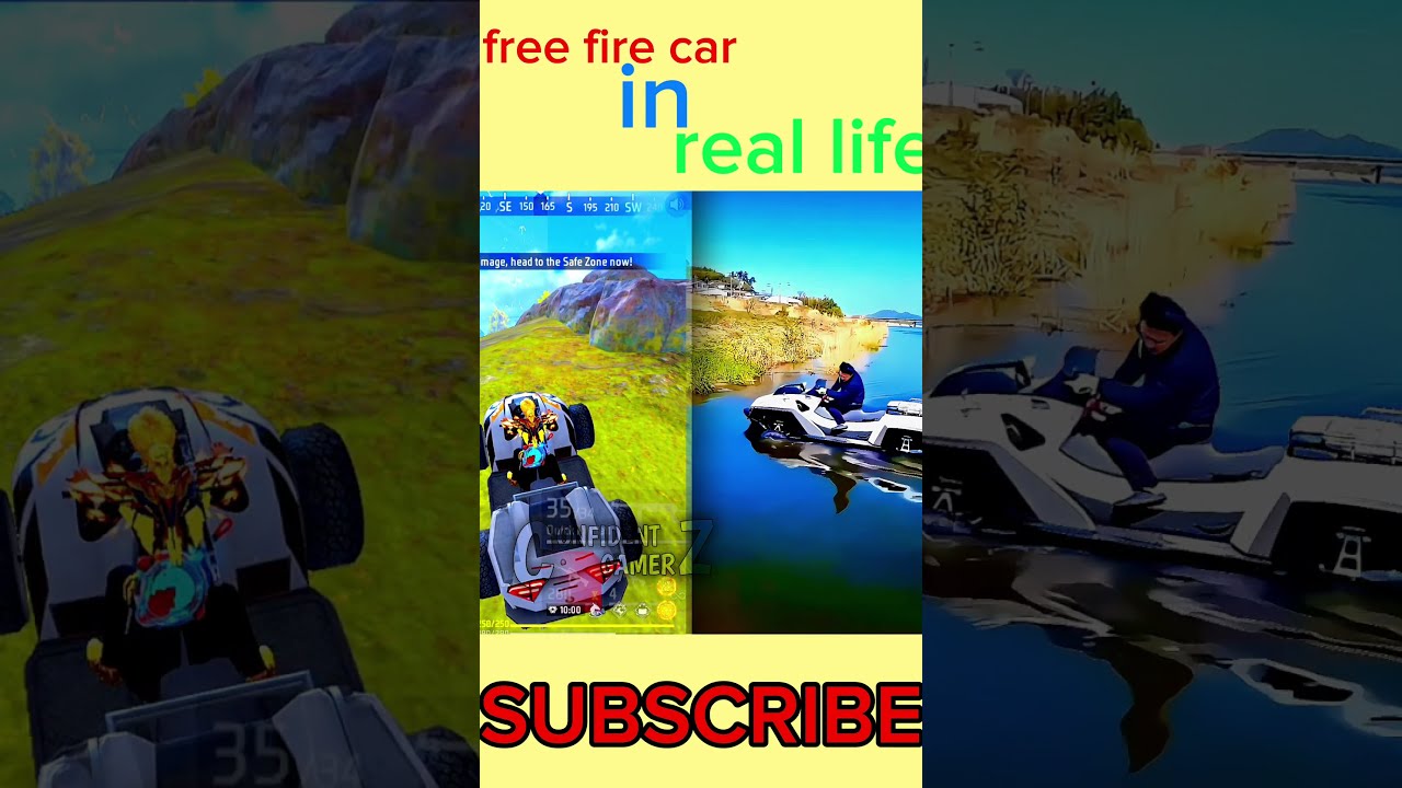 Free Fire Car Vs Real Life YouTube Free Fire Car Vs Real Life YouTube