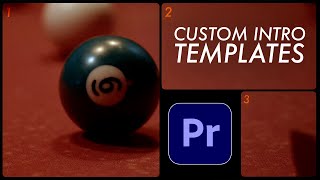 How to Create Custom Motion Graphic Templates for Adobe Premiere Pro | MOGRTs