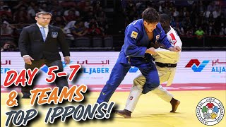 Judo Worlds 2023 Top Ippons Day 5-7 & Teams Event
