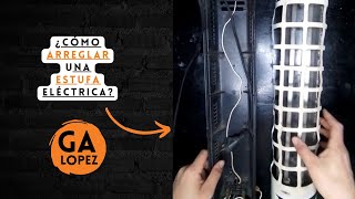 Cómo arreglar una estufa eléctrica (dos velas)