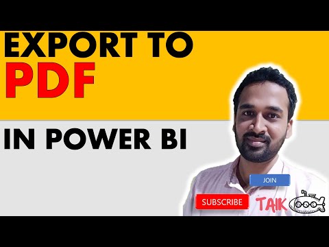 Export to PDF