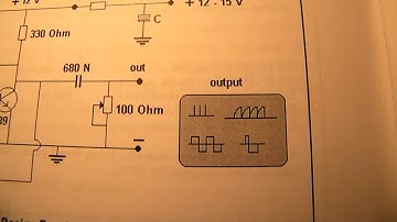 Extremely good test oscillator, easy to make & schematic