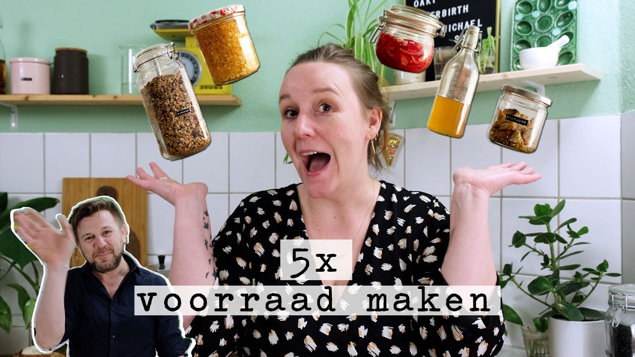 Tips: maak zelf voorraad! 5 recepten voor croutons, knoflookolie, ingelegde uien en meer! 👩🏻‍🍳