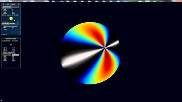 Diffraction on a sphere in OpenGL