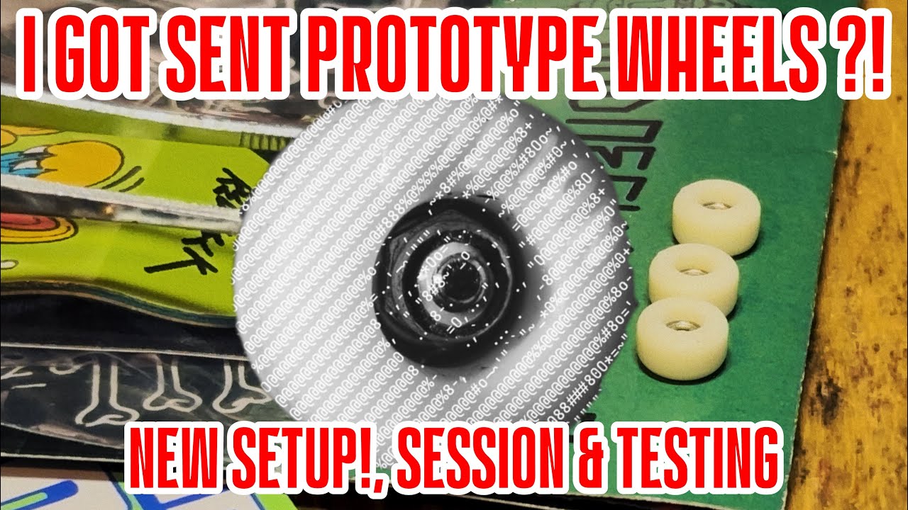 I got sent prototype wheels ?!……wow. Unboxing, Setup and Test Review (Vision Tires) 