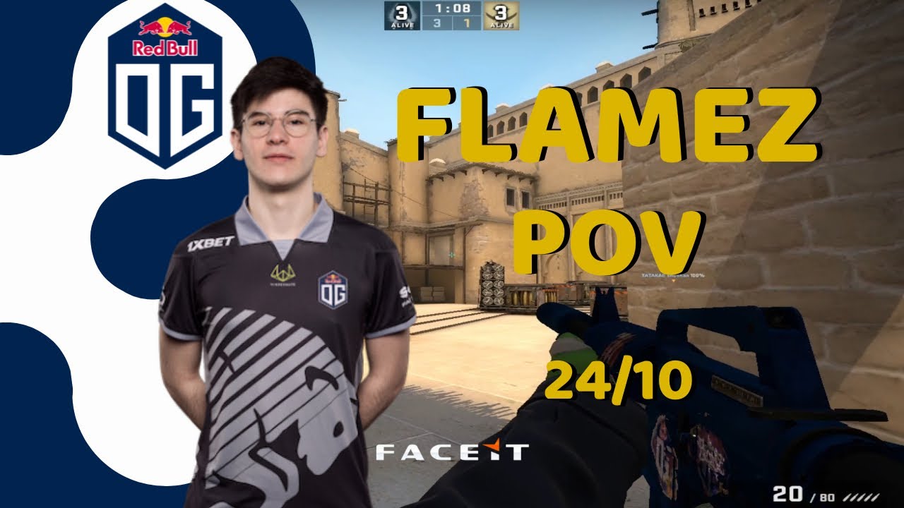 CS GO POV Demo OG flameZ ( Mirage - 24/10 ) @FACEIT - YouTube