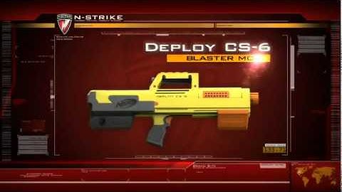 Nerf 2010 Commercial   N Strike Deploy CS 6 Blaster