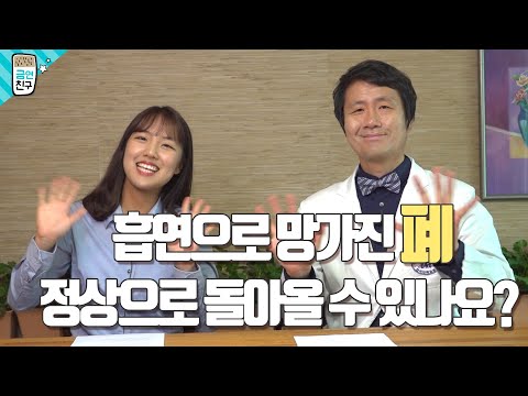 [담배와 폐] 흡연으로 망가진 폐, 정상으로 돌아올 수 있나요? (금연친구 Xsmoke.net)