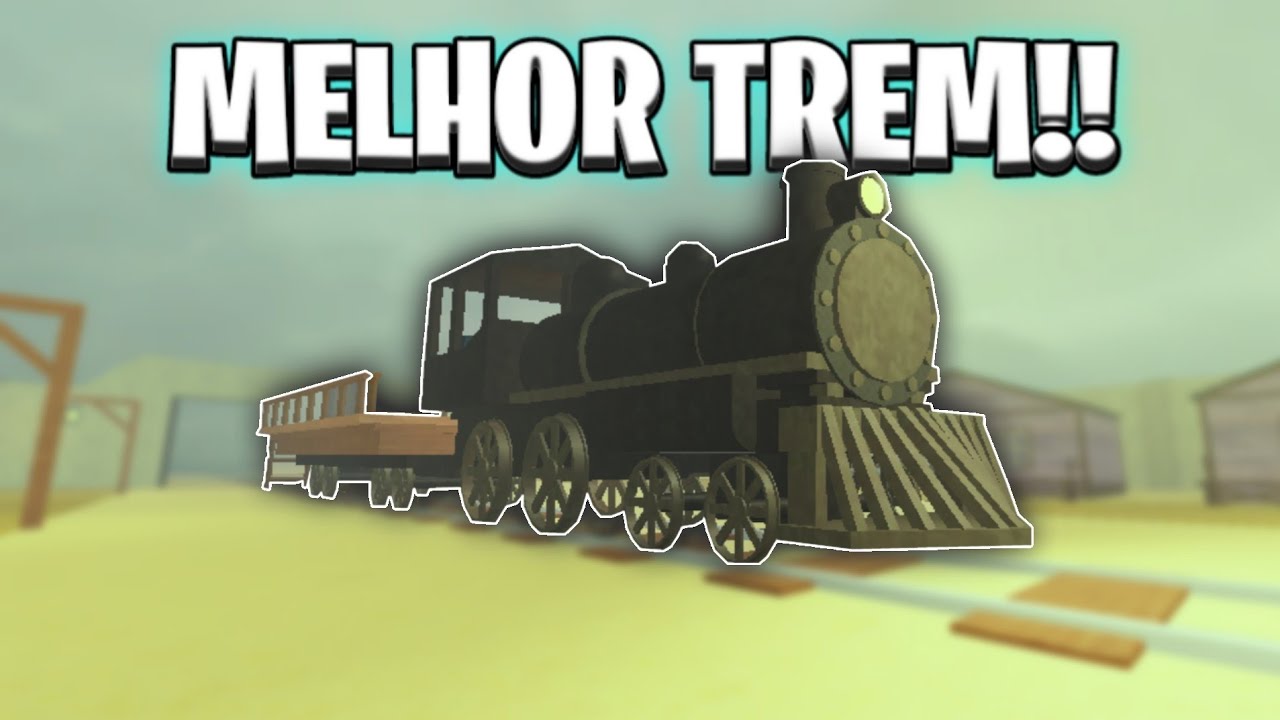 JOGUEI PELA PRIMEIRA VEZ!! MONTEI O MELHOR TREM DO DEAD RAILS! - YouTube
