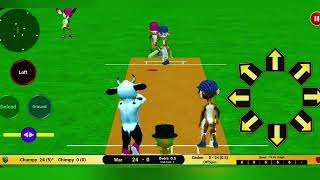 Animal Cricket Game Gameplay! 🐘 Elephant Bowling & 🐒 Monkey Batting | Manshora Gaming screenshot 5