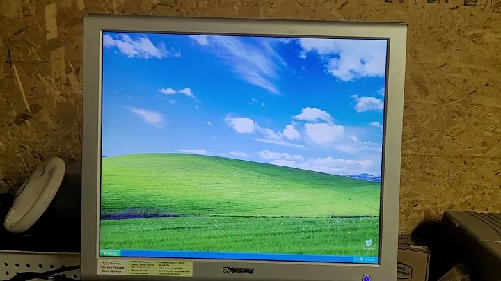 2002 Compaq Evo W4000 running Windows XP Professional SP3