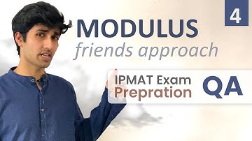 Modulus 4 - F.R.I.E.N.D.S Approach | IPMAT, JIPMAT, CUCET | AceQuants 2021