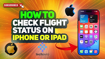 How to check flight status on iPhone or iPad 2025