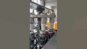 OCM12 high speed ultrasonic paper cup machine speed 100 pcs/min test 7OZ for Turkey customer