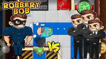 Robbery Bob | Chapter 3 - Push Of Skinny Cop - Use Skinny Cop Costume Perfect Part 261