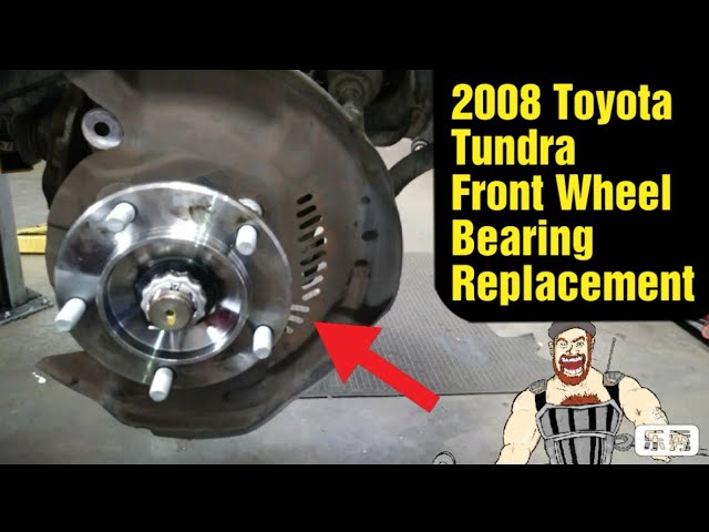2010 Toyota Tundra Rear Wheel Bearing Replacement