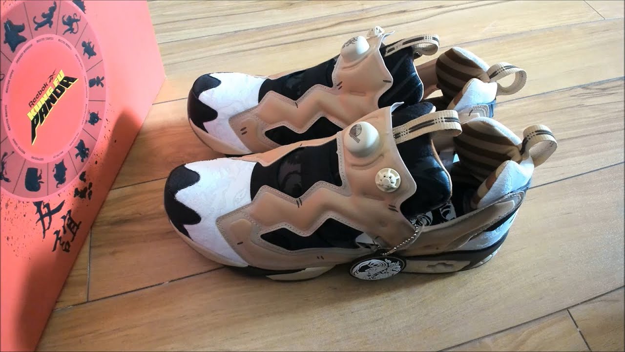 Reebok Fury Instapump Kung Fu Panda OG ON FEET - YouTube