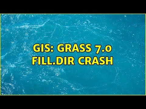 GIS: GRASS 7.0