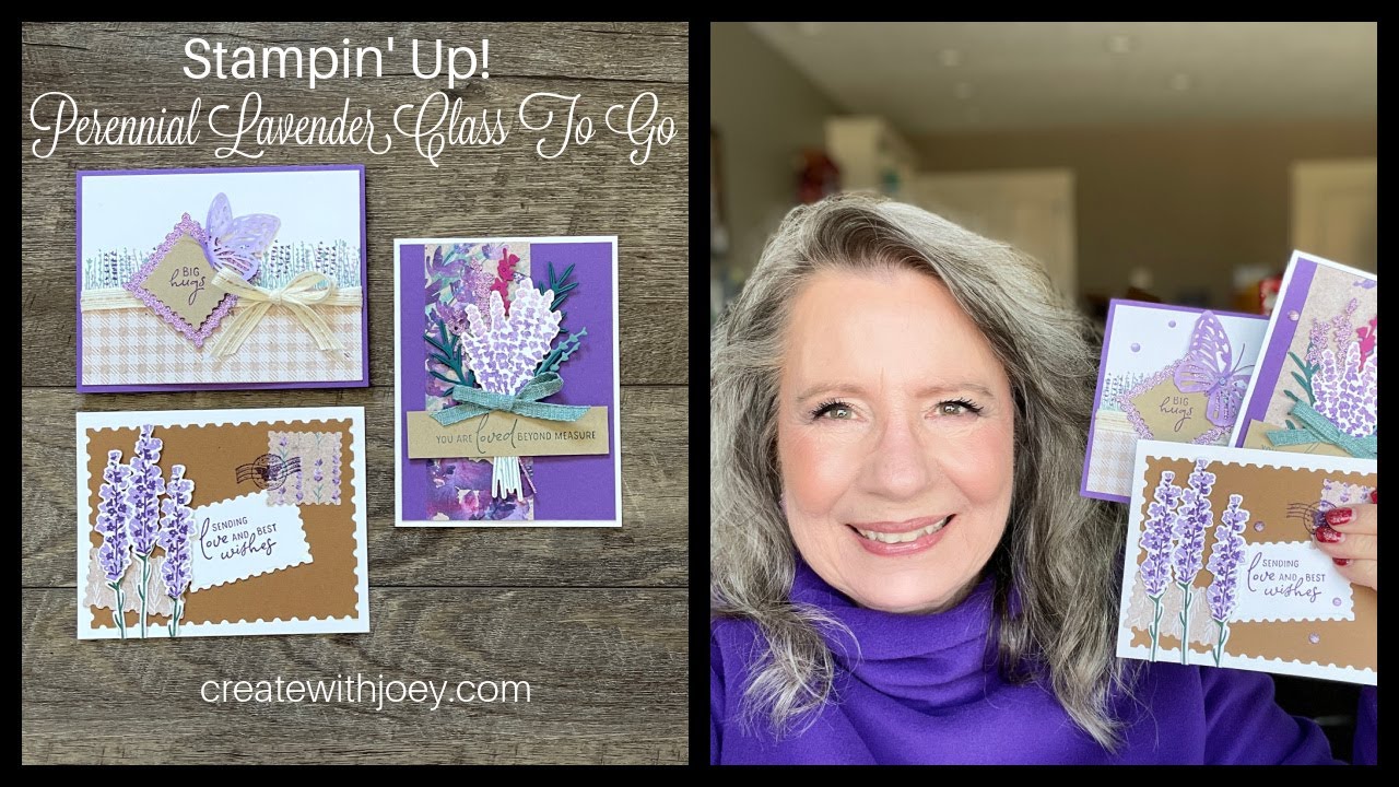 Stampin' Up! Perennial Lavender Tips & Tricks with with these stamps