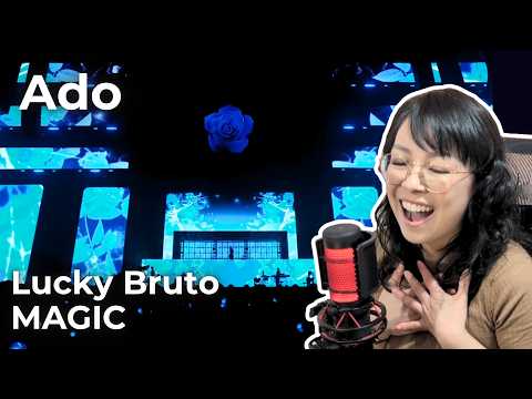ADO DOESN'T STOP!!!!! Reaction to Ado's MAGIC & Lucky Bruto Live Performances