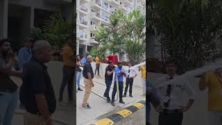 ❤️‍🔥 Fire Mock Drill Safety Training 💥 #firedrill #fire #safe #safetytips #mockdrill #training