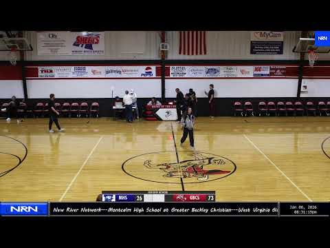 Montcalm High School at Greater Beckley Christian West Virginia Girls High School Basketball 1/6/26