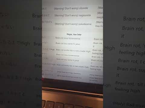 brainrotted by this song #brainrot #songcover #kasaneteto #fyp #explore