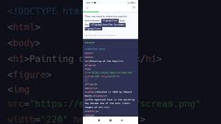 HTML on Mimo App.11 june.
