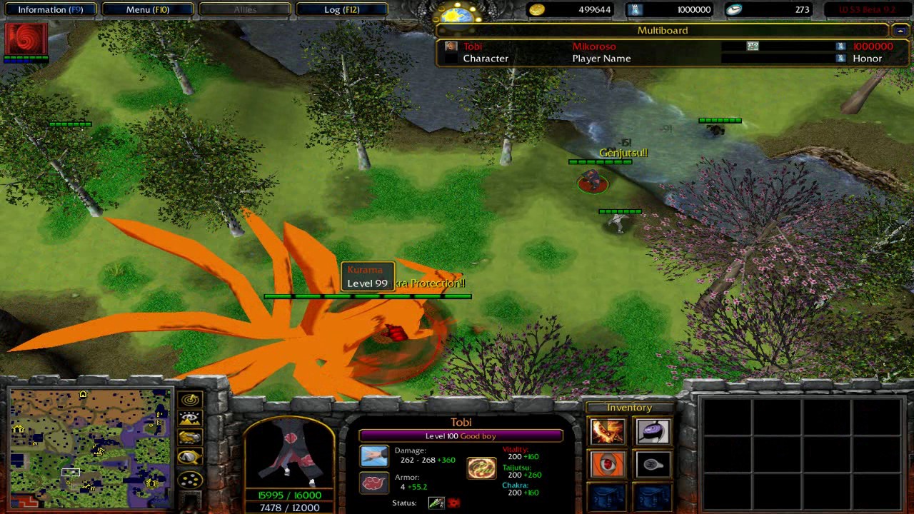 Naruto World B9.2 -- Tobi, Jinchuuriki of Juubi - YouTube