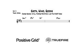 🎸 Earth, Wind, Groove - Guitar Jam Track - TrueFire + Positive Grid