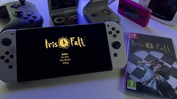 Iris.Fall | 4 min Review | Switch OLED handheld gameplay