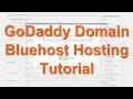 GoDaddy Domain Bluehost Hosting Tutorial