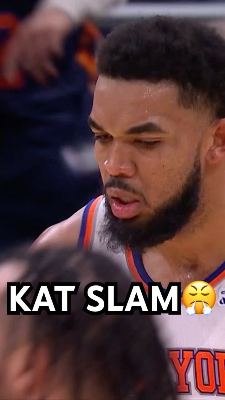 Karl Anthony-Towns baseline slam! ?