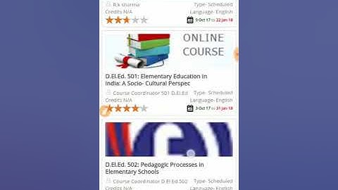 NIOS  SWAYAM MCQ Test Course 501 Week 14 With Answer