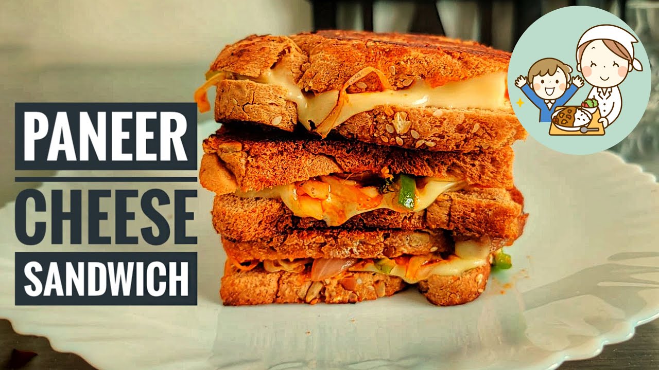 Paneer Cheese Sandwich Tasty Easy Spicy Recepie YouTube