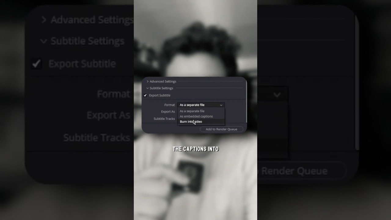 DaVinci Resolve - How to Export your Captions!
