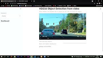 [Deep Learning] - VGG16 Object Detection from video (Live demo)