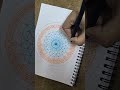 Colourful mandala art #mandalaart #colours #drawing #art