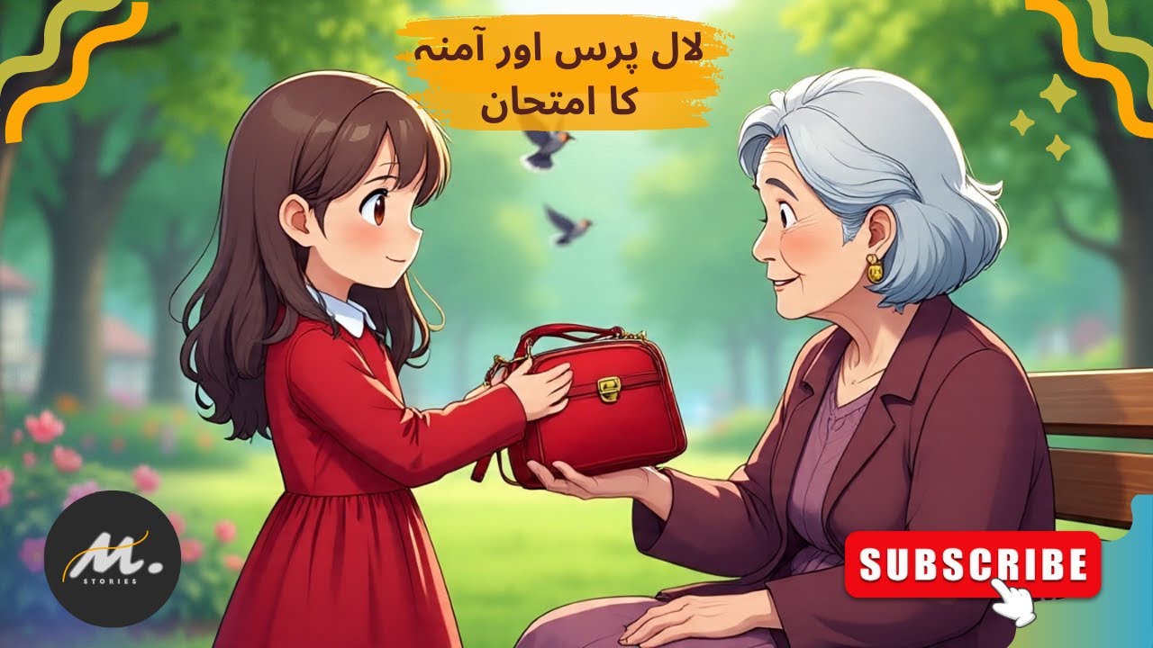 Laal Purse Aur Aamina Ka Imtihaan | Interesting stories for kids