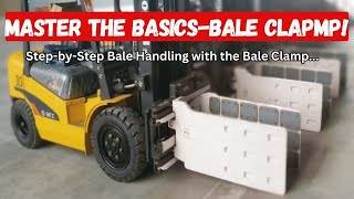Crazy bale clamp attachment, carry more than 10 bales in one time!