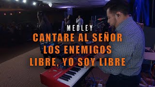 Video thumbnail of "Cantaré al Señor por Siempre, Los Enemigos y Libre, Yo soy Libre - Medley | Vida Worship"